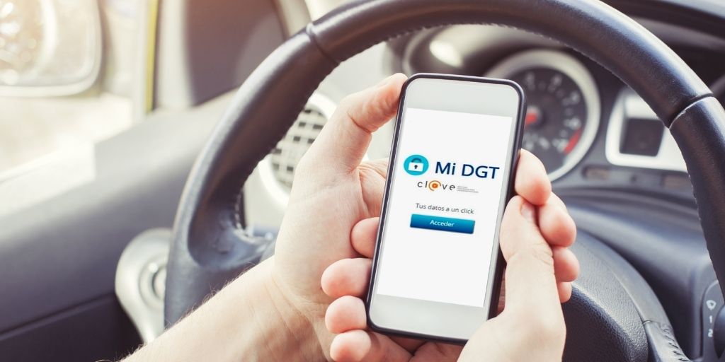 carnet de conducir en el movil