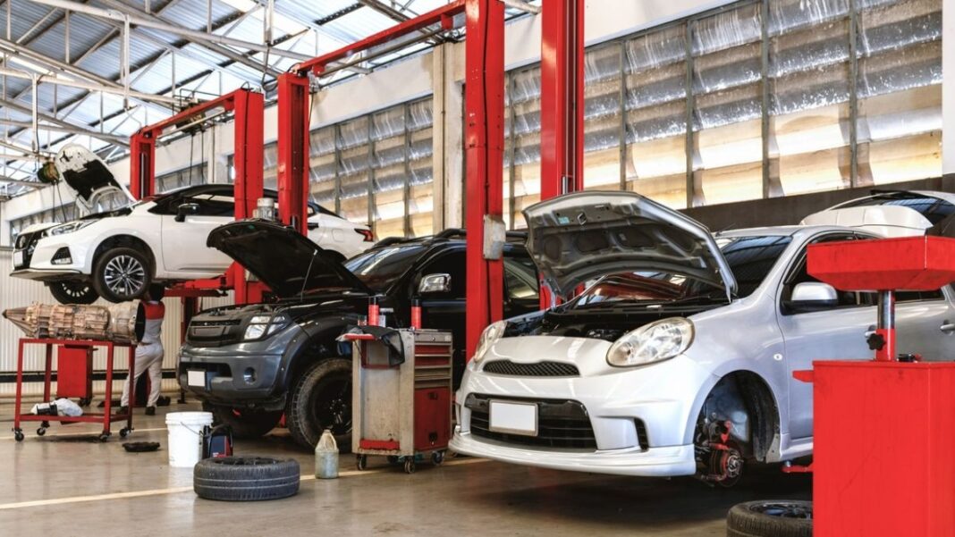 Coches inmovilizados en taller